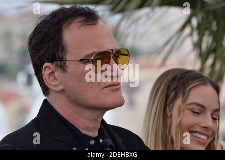 Quentin Tarantino assiste au photocall d'une fois à Hollywood lors du 72e Festival de Cannes, France, le 22 mai 2019. Photo de Julien Reynaud/APS-Medias/ABACAPRESS.COM Banque D'Images