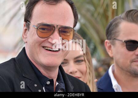 Quentin Tarantino assiste au photocall d'une fois à Hollywood lors du 72e Festival de Cannes, France, le 22 mai 2019. Photo de Julien Reynaud/APS-Medias/ABACAPRESS.COM Banque D'Images