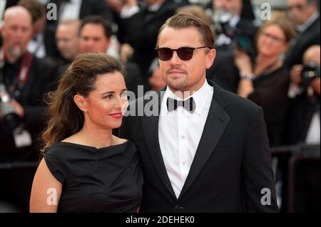 Leonardo DiCaprio et Leila Conners arrivent sur le tapis rouge de 'Oh Mercy! (Roubaix, une lumière) au Palais des Festivals de Cannes, France, le 22 mai 2019 dans le cadre du 72ème Festival de Cannes. Photo de Nicolas Genin/ABACAPRESS.COM Banque D'Images