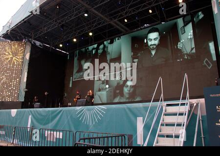 COYOACAN, CDMX, MÉXICO - NOVEMBRE 29 : cérémonie de remise des prix SmartFilms México 2020 au Foro aire libre le 29 novembre 2020 à Coyoacán, México. (Photo : Francisco MORALES/DAMM photo) Banque D'Images