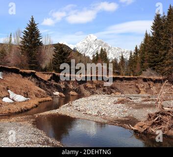 Randonnées à Kananaskis Banque D'Images