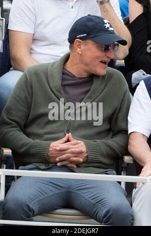 Woody Harrelson dans des stands pendant l'Open de tennis français à l'arène Roland-Garros le 09 juin 2019 à Paris, France. Photo de Nasser Berzane/ABACAPRESS.COM Banque D'Images