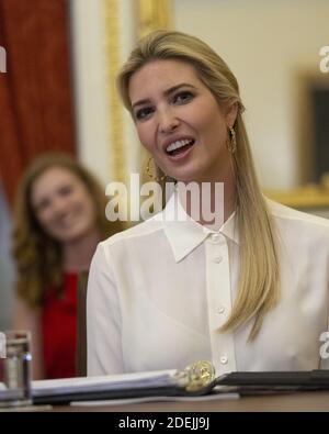 La première fille et conseillère de la présidente Ivanka Trump assiste à une table ronde sur les femmes, la paix et la sécurité avec le Comité des relations étrangères des États-Unis au Capitole des États-Unis à Washington DC, aux États-Unis, le 11 juin 2019. Photo de Stefani Reynolds / CNP/ABACAPRESS.COM Banque D'Images