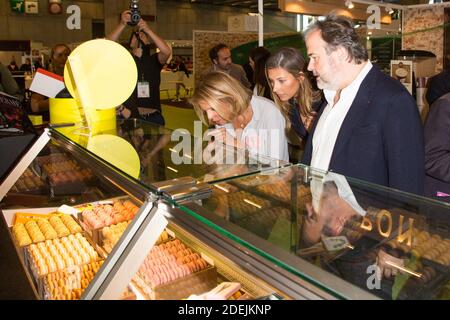 Sylvie Tellier, Pierre Herme, Camille Cerf lors de la Foire de pâtisserie du 14 juin 2019 à Paris, France. Photo de Nasser Berzane/ABACAPRESS.COM Banque D'Images