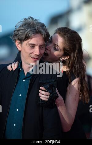 Swann Arlaud et Maud Wyler assistent au tapis rouge lors du 33ème Festival du film de Cabourg à Cbourg, France, le 14 juin 2019. Photo d'Aurore Marechal/ABACAPRESS.COM Banque D'Images