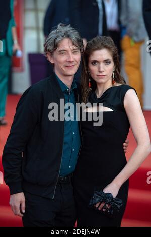 Swann Arlaud et Maud Wyler assistent au tapis rouge lors du 33ème Festival du film de Cabourg à Cbourg, France, le 14 juin 2019. Photo d'Aurore Marechal/ABACAPRESS.COM Banque D'Images