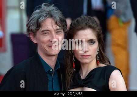 Swann Arlaud et Maud Wyler assistent au tapis rouge lors du 33ème Festival du film de Cabourg à Cbourg, France, le 14 juin 2019. Photo d'Aurore Marechal/ABACAPRESS.COM Banque D'Images