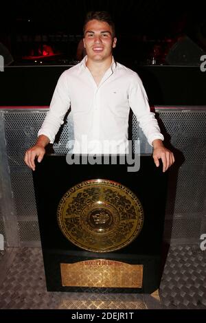 Antoine Dupont lors de la soirée pour fêter le titre du Stade Toulousain de Champion de France de Rugby a le Faust a Paris, France le 15 juin 2019. Photo de Jerome Domine/ABACAPRESS.COM Banque D'Images