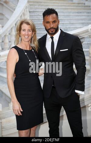 Rory Kennedy, Ricky Whittle assiste à un cocktail au Palais de Monaco lors du 59ème Festival de télévision de Monte Carlo le 16 juin 2019 à Monte-Carlo, Monaco.photo par PISCINE FTV/ABACAPRESS.COM Banque D'Images