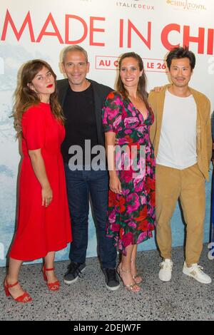 Mylène Jampanoi, Medi Sadoun, Julie de Bona, Frédéric Chau participe à la première du film de Paris 'Made in China' le 17 juin 2019 à Paris, France. Photo de Nasser Berzane/ABACAPRESS.COM Banque D'Images