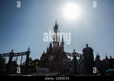 Défilent les étoiles de Disney lors de l'événement du Lion King Festival à Disneyland Paris le 29 juin 2019 à Paris, France. Photo de Nasser Berzane/ABACAPRESS.COM Banque D'Images