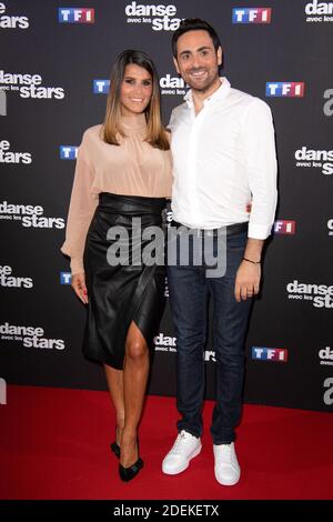 Karine Ferri et Camille Combal assistent à la danse avec les Stars 2019 Photocall au siège TF1 le 04 septembre 2019 à Boulogne-Billancourt, France. Photo de David Niviere/ABACAPRESS.COM Banque D'Images