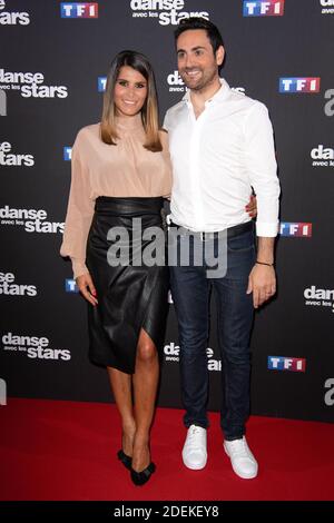 Karine Ferri et Camille Combal assistent à la danse avec les Stars 2019 Photocall au siège TF1 le 04 septembre 2019 à Boulogne-Billancourt, France. Photo de David Niviere/ABACAPRESS.COM Banque D'Images