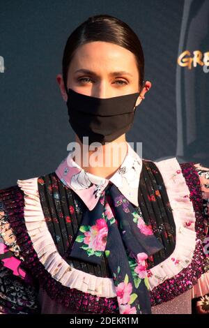 MEXICO, MEXIQUE – 29 NOVEMBRE : Pamela Almanza pose pour des photos lors du tapis rouge des SmartFilms Awards 2020 au Foro aire libre le 29 novembre 2020 à Mexico. Crédit : Francisco Morales/Eyepix Group/The photo Access Banque D'Images