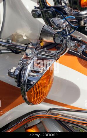 Lambretta. Hebden Bridge Vintage Weekend 2018. Banque D'Images