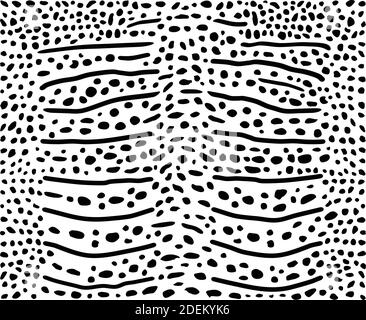 Arrière-plan de la peau de requin-baleine Illustration de Vecteur