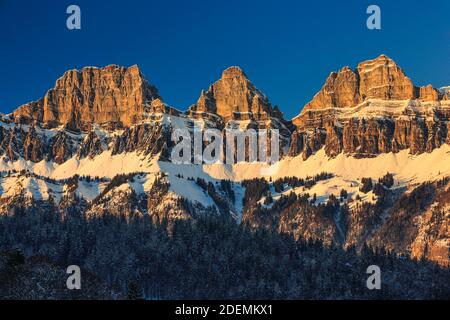 Géographie / voyage, Suisse, Brisi, 2279 m, Zuestoll, 2235 m, Schibenstoll, 2236 , droits-supplémentaires-autorisations-non-disponibles Banque D'Images