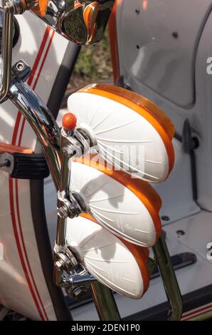 Lambretta. Hebden Bridge Vintage Weekend 2018. Banque D'Images