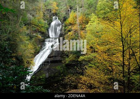 Etats-Unis, côte est, Pennsylvanie, Delaware Water Gap National Recreation Area, Dingmans Falls, Banque D'Images