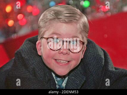 A CHRISTMAS STORY 1983 MGM/UA Entertainment film avec Peter Billingsley Banque D'Images