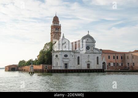 Cimetière de San Michele, ville de Venise, Italie, Europe Banque D'Images