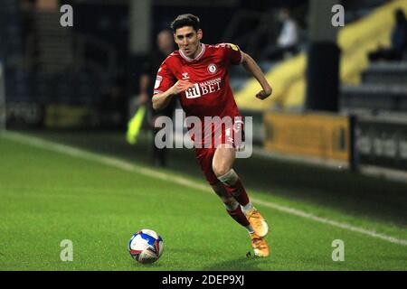 Londres, Royaume-Uni. 1er décembre 2020. Callum O'Dowda de Bristol City en action pendant le match. EFL Skybet Championship Match, Queens Park Rangers et Bristol City au Kiyan Prince Foundation Stadium, Loftus Road à Londres, le mardi 1er décembre 2020. Cette image ne peut être utilisée qu'à des fins éditoriales. Utilisation éditoriale uniquement, licence requise pour une utilisation commerciale. Aucune utilisation dans les Paris, les jeux ou les publications d'un seul club/ligue/joueur. photo par Steffan Bowen/Andrew Orchard sports photographie/Alay Live news crédit: Andrew Orchard sports photographie/Alay Live News Banque D'Images