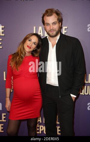 Victoria Bedos et son compagnon Romuald Battesti lors de la première de 'la Belle Epoque', Opéra au Gaumont a Paris, France, le 17 octobre 2019. Photo de Jerome Domine/ABACAPRESS.COM Banque D'Images