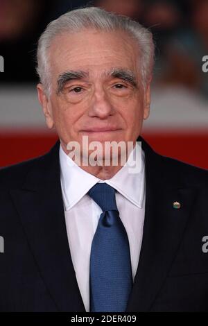 Le réalisateur américain Martin Scorsese assiste à la première du film The Irishman lors du 14ème Festival du film de Rome, le 21 octobre 2019 à Rome, Italie. Photo par Eric Vandeville/ABACAPRESS.COM Banque D'Images