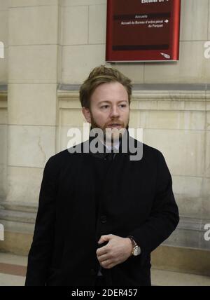 Antoine Vey, avocat de Patrick Balkany au palais de justice, à Paris, le 22 octobre 2019. Photo de Patrice Pierrot/avenir Pictures/ABACAPRESS.COM Banque D'Images