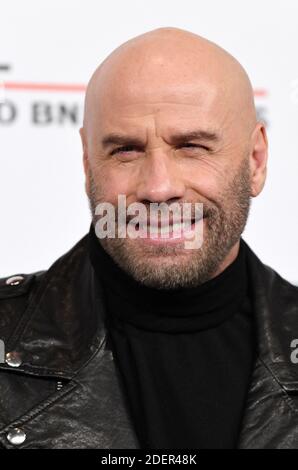 John Travolta assiste à un photocall lors du 14ème Festival du film de Rome, le 22 octobre 2019. Photo: Eric Vandeville/ABACAPRESS.COM Banque D'Images