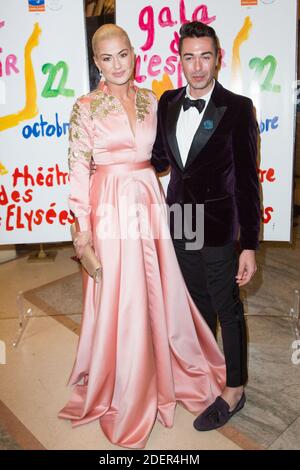 Katrina Patchett et invité lors du 27e Gala de l'espoir de la Ligue du cancer au Théate des champs-Elysées à Paris le 22 octobre 2019. Photo de Nasser Berzane/ABACAPRESS.COM Banque D'Images