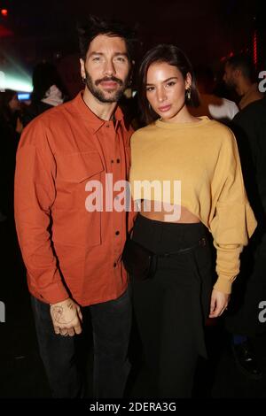 Jade Leboeuf et son mari Stéphane Rodrigues lors de la soirée de progrès de la marque Boohooman avec comme université Dadju à l'Institut du monde arabe a Paris, France le 29 octobre 2019. Photo de Jerome Domine/ABACAPRESS.COM Banque D'Images