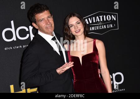 Antonio Banderas, Stella Banderas assiste au 23e Hollywood film Awards à l'hôtel Beverly Hilton le 03 novembre 2019 à Beverly Hills, CA, Etats-Unis. Photo de Lionel Hahn/ABACAPRESS.COM Banque D'Images