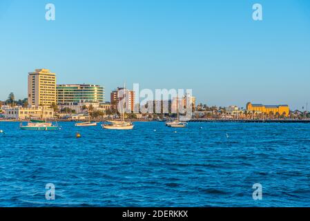 Jetée de St Kilda à Melbourne, Australie Banque D'Images