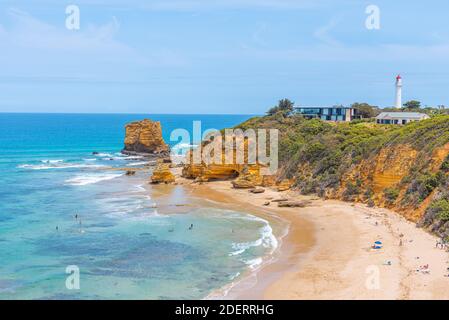 Paysage naturel du sanctuaire marin d'aigle en Australie Banque D'Images