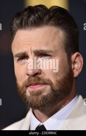 Chris Evans assiste à la première de 'Knives Out' au Regency Village Theatre le 14 novembre 2019 à Los Angeles, CA, États-Unis. Photo de Lionel Hahn/ABACAPRESS.COM Banque D'Images