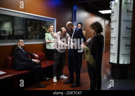 Exclusif - le chef du parti français du LREM, Stanislas Guérini, pose pour des photos avant le salon Dimanche en politique du dimanche 3 novembre 2019 à Paris, France. Photo par Eliot Blondt/ABACAPRESS.COM Banque D'Images