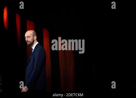 Exclusif - le chef du parti français du LREM, Stanislas Guérini, pose pour des photos avant le salon Dimanche en politique du dimanche 3 novembre 2019 à Paris, France. Photo par Eliot Blondt/ABACAPRESS.COM Banque D'Images