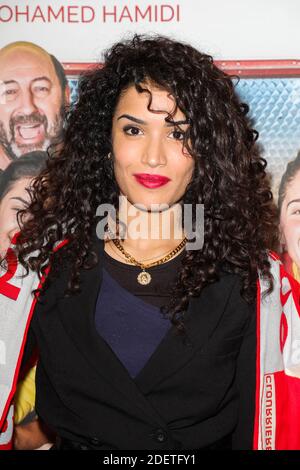 Sabrina Ouazani à la tête de première de l'une Belle Equipe à Biarritz Elysées à Paris, France, le 3 décembre 2019. Photo de David Boyer/ABACAPRESS.COM Banque D'Images