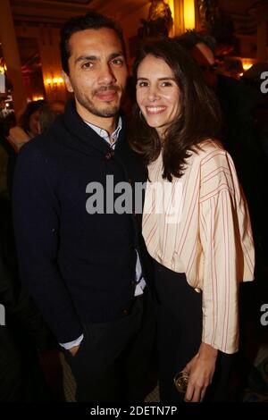 Louise Monot et son compagnon Samir Boitard lors du cocktail hommage à Jean-Pierre Mocky a les deux Magots a Paris, France le 09 décembre 2019. Photo de Jerome Domine/ABACAPRESS.COM Banque D'Images