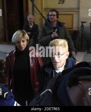 La politicienne française Isabelle Balkany arrive en cour pour le début du procès d'appel de son mari pour fraude fiscale. Son mari Patrick Balkany, maire de Levallois-Perret de longue date et ancien combattant de la politique de droite, est en prison pour blanchiment d'argent. Paris, France, le 11 décembre 2019. Photo de Patrice Pierrot/avenir Pictures/ABACAPRESS.COM Banque D'Images
