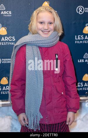 Helena Zengel assistera à la cérémonie d'ouverture du 11ème Festival du film les Arcs à les Arcs, France, le 14 décembre 2019. Photo d'Aurore Marechal/ABACAPRESS.COM Banque D'Images