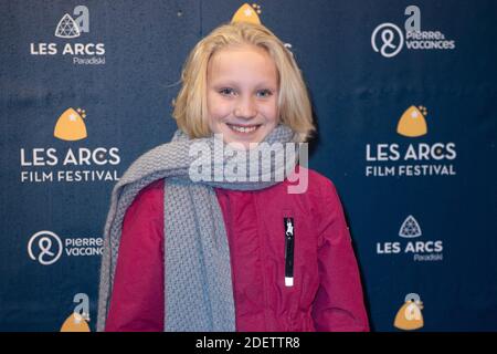 Helena Zengel assistera à la cérémonie d'ouverture du 11ème Festival du film les Arcs à les Arcs, France, le 14 décembre 2019. Photo d'Aurore Marechal/ABACAPRESS.COM Banque D'Images