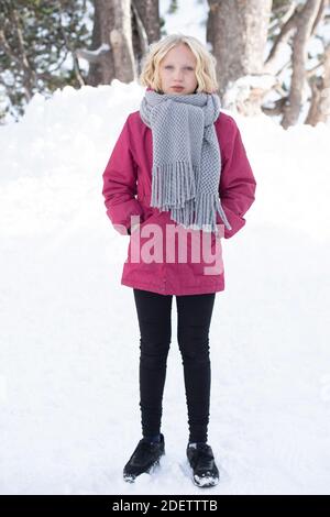 Helena Zengel assistera à une séance de photo lors du 11ème Festival du film les Arcs à les Arcs, France, le 15 décembre 2019. Photo d'Aurore Marechal/ABACAPRESS.COM Banque D'Images