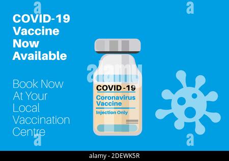 Vaccin Covid-19 approuvé Illustration de Vecteur