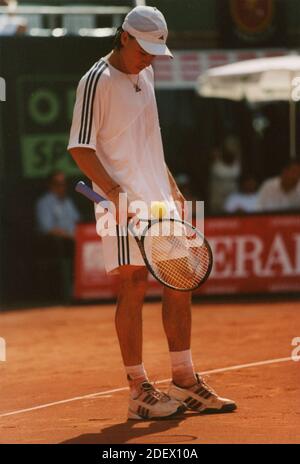 Guillermo Coria, joueur de tennis argentin, 2003 Banque D'Images