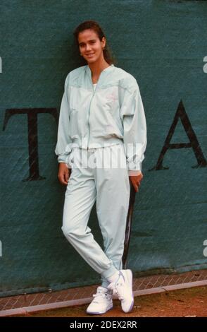 Mary Joe Fernandez, joueur américain de tennis, années 1990 Banque D'Images