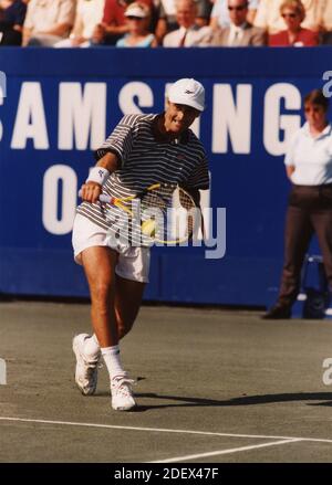 Joueur de tennis espagnol Felix Mantilla, années 1990 Banque D'Images