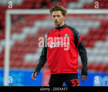 Denver Hume #33 de Sunderland pendant l'échauffement avant-match Banque D'Images