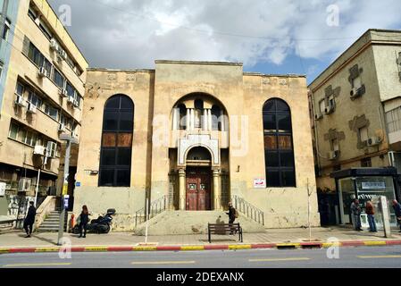 Synagogue Moshav Zekenim Banque D'Images